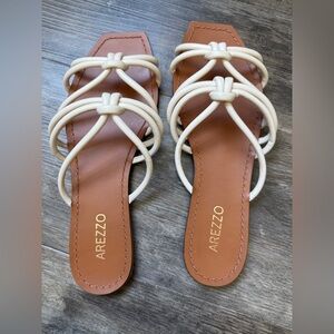 Women's Cream Sandals